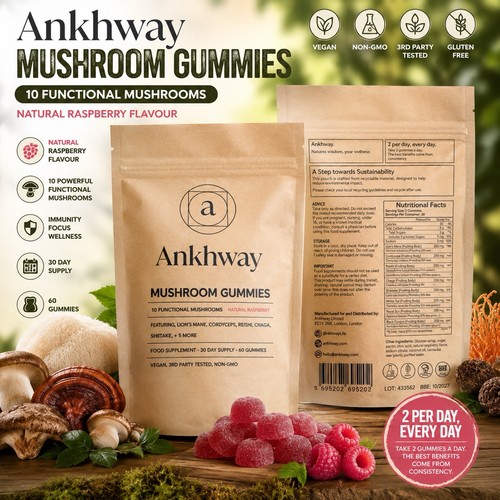 Ankhway mushroom gummies - ankhway, 10