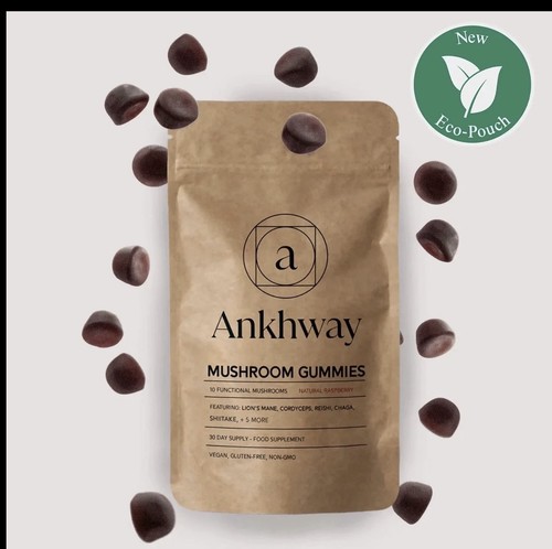 Ankhway mushroom gummies - gummies, 10