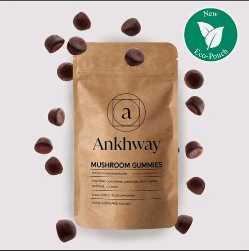 Ankhway mushroom gummies - mushroom, 10