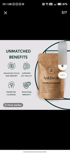 Ankhway mushroom gummies - mushroom, 10
