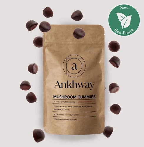 Ankhway mushroom gummies - gummies, 10