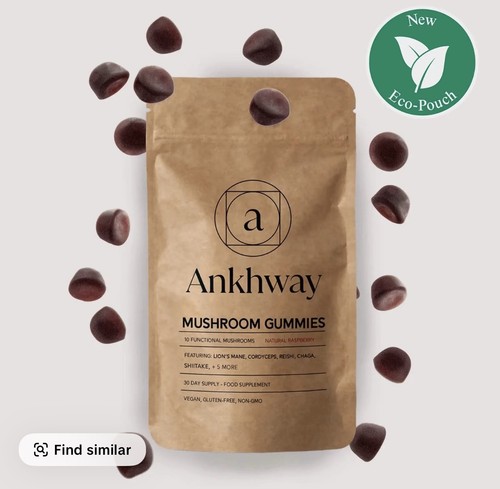 Ankhway mushroom gummies - mushroom, 10