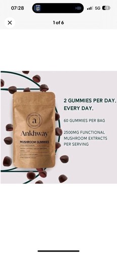 Ankhway mushroom gummies - ankhway, 10