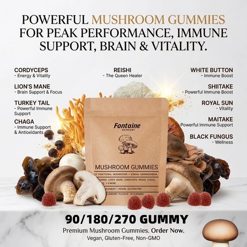 Ankhway mushroom gummy 10 - mushroom,