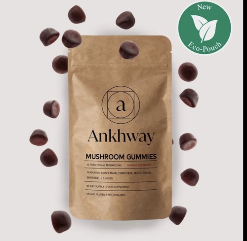 Ankhway mushroom gummies - gummies, 10