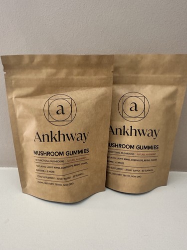 Ankhway mushroom gummies vegan - mushroom,