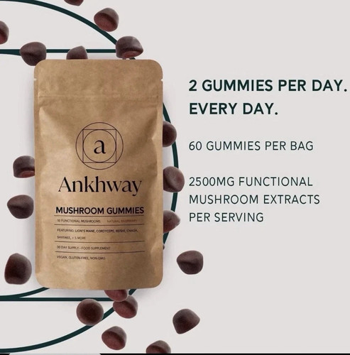 Ankhway mushroom gummies - mushroom,