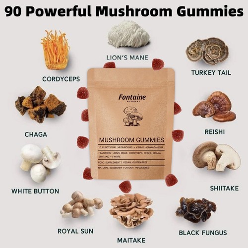 Powerful mushroom gummies - powerful,