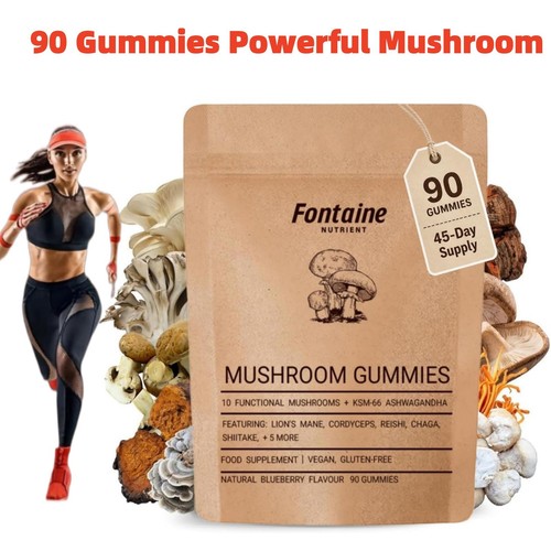 Ankhway mushroom gummies - gummies, 10