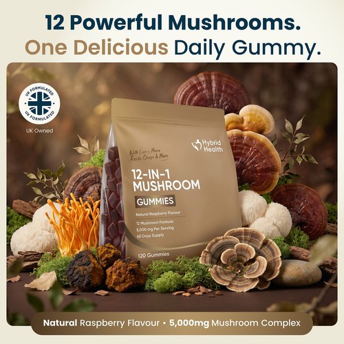 Hybrid health 1 mushroom - hybrid, 12