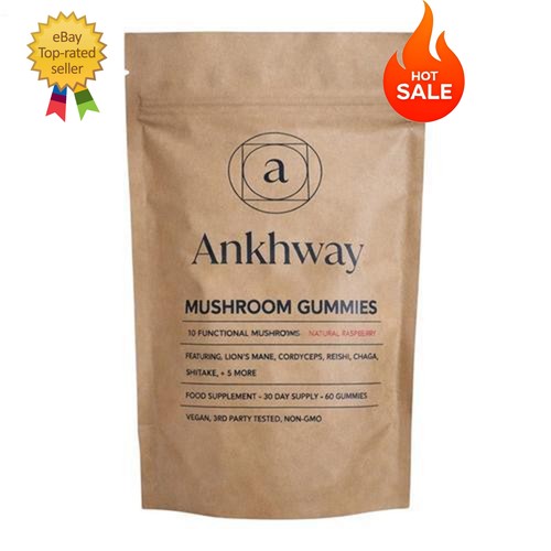 Ankhway mushroom gummies - mushroom, 10
