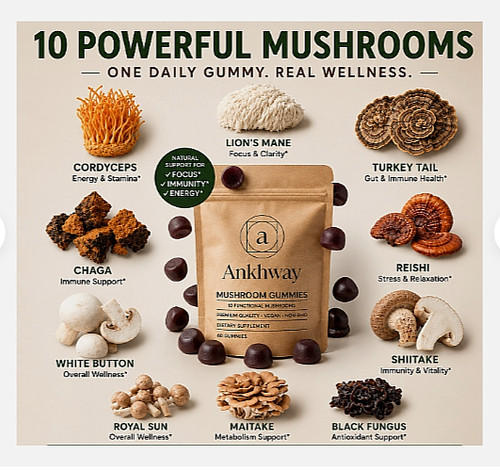 Genuine ankhway mushroom - genuine,