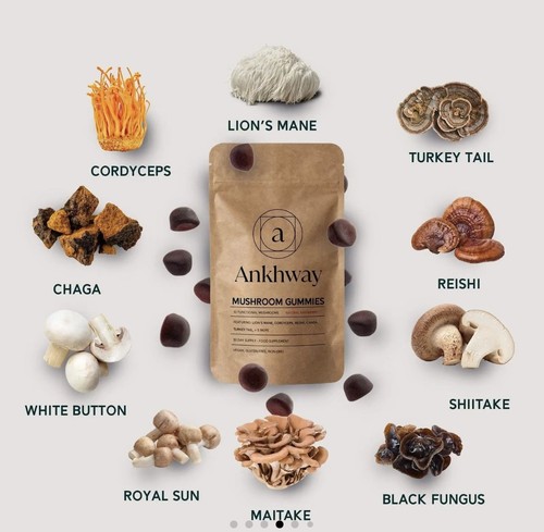 Ankhway mushroom gummies - mushroom,
