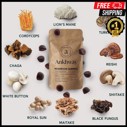 Ankhway vegan mushroom - ankhway, 60