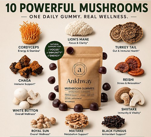 Genuine ankhway mushroom - genuine,